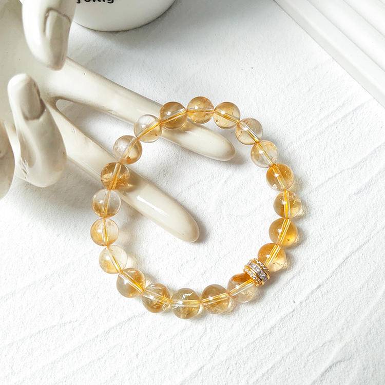 The Merchant's Bracelet - Natural Citrine for Wealth